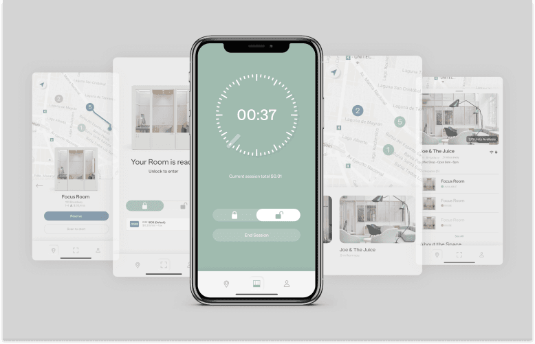 Mobile workspace app